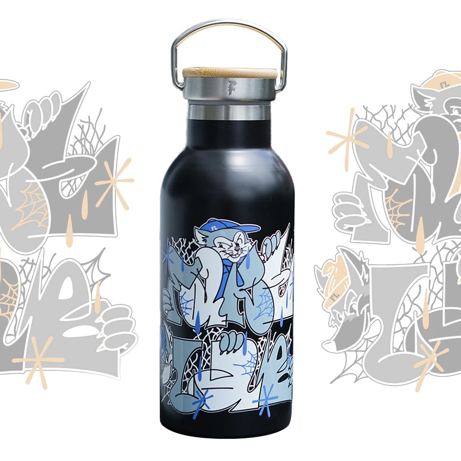 Street Art Tumbler BLUE
