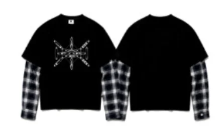 Boxy doublesleeve tartan