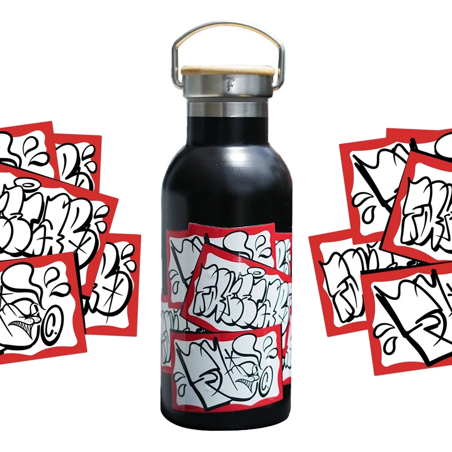 Street Art Tumbler STICKER SLAP