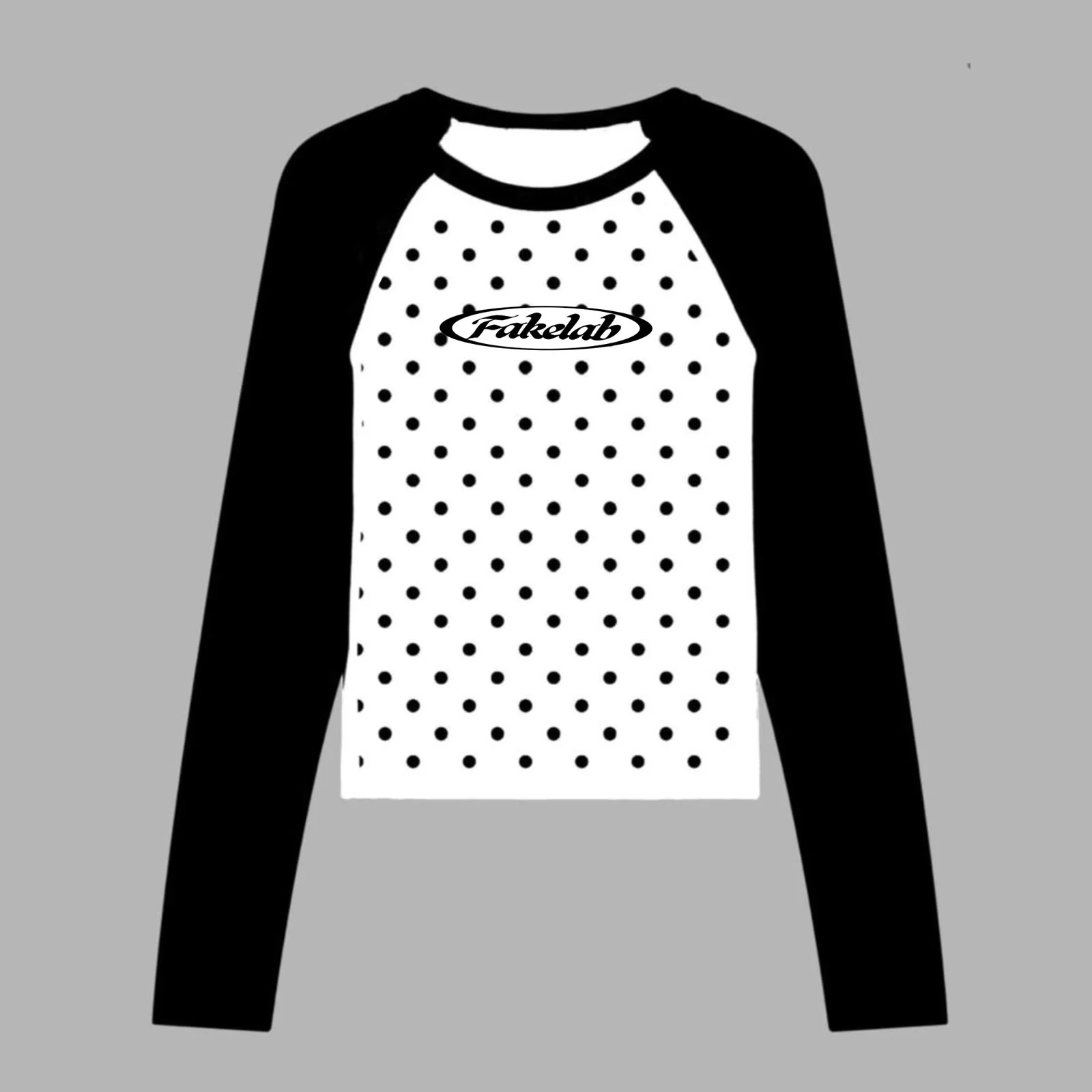 Raglan baby tee long sleeve